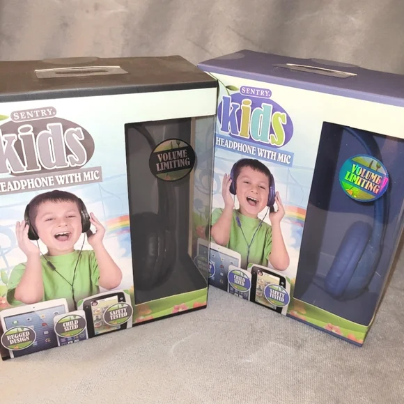 2 x Kids Headphones w/mic. - Picture 1 of 16